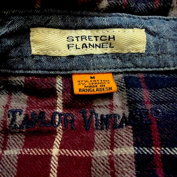 Taylor Vintage: Awesome Flannel - Picture 2 of 2